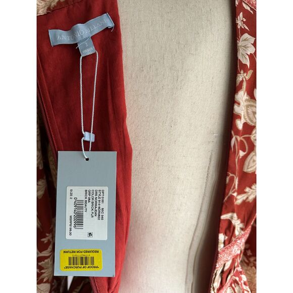 Antonio Melani Normajean floral print dress size 2 - Picture 5 of 5